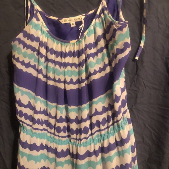 Trina Turk Blue Maxi Dress - Picture 2 of 4